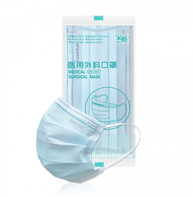 上海Independent 50 piece medical surgical mask